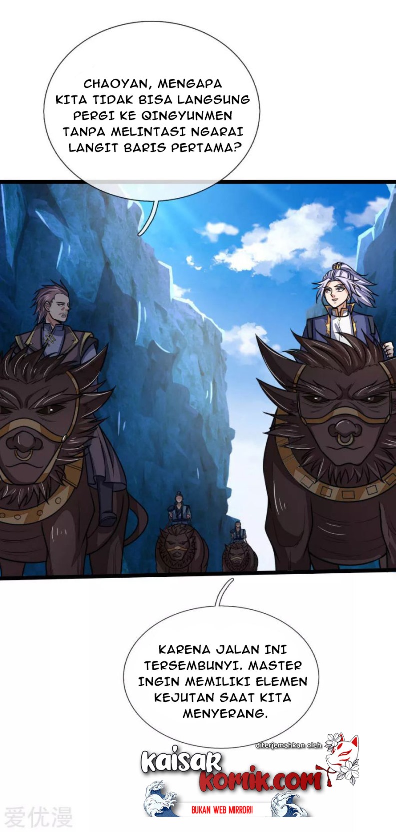 Shenwu Tianzun Chapter 160 - halaman 8