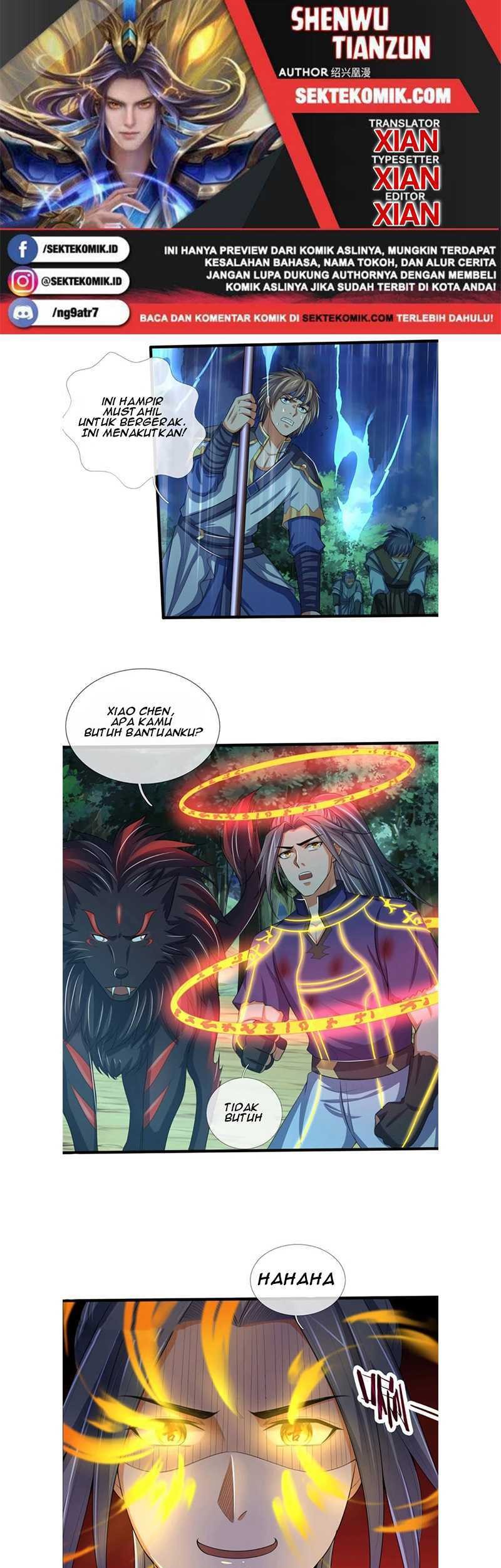 Shenwu Tianzun Chapter 316 - halaman 1