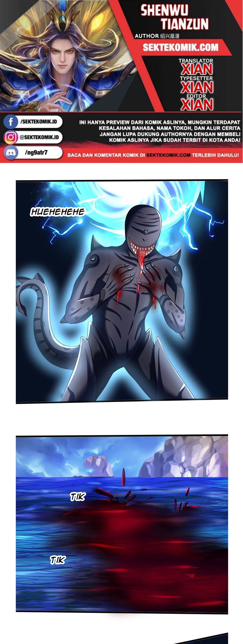 Shenwu Tianzun Chapter 323 - halaman 1