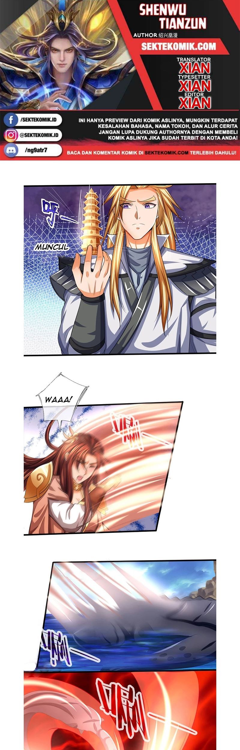 Shenwu Tianzun Chapter 324 - halaman 1