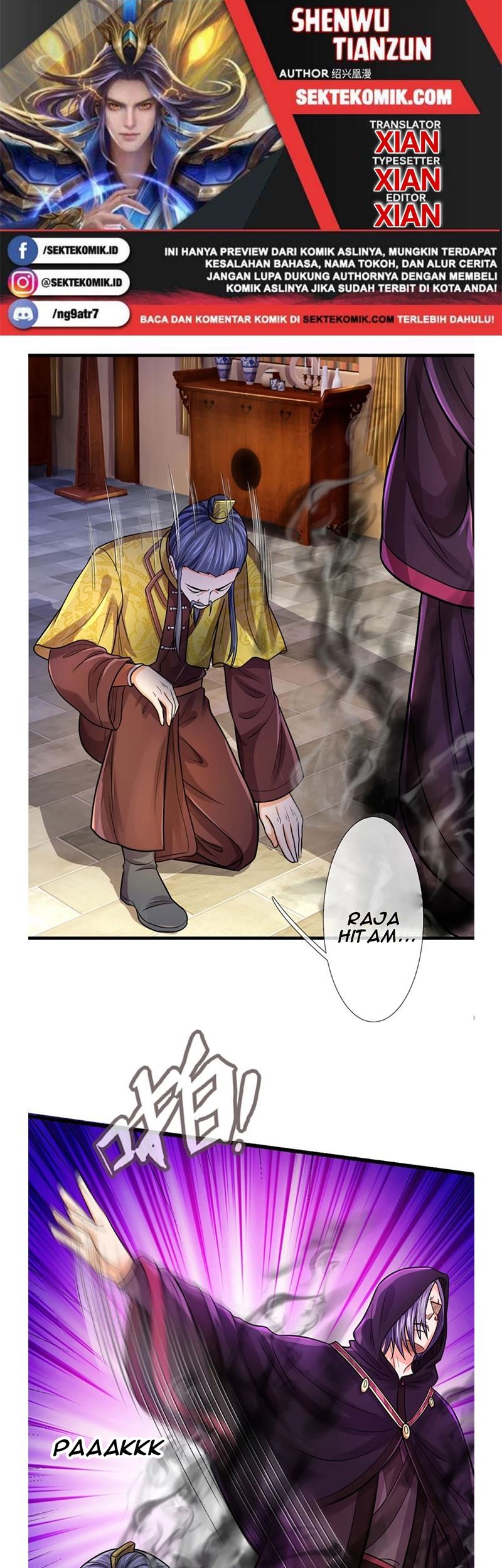 Shenwu Tianzun Chapter 325 - halaman 1
