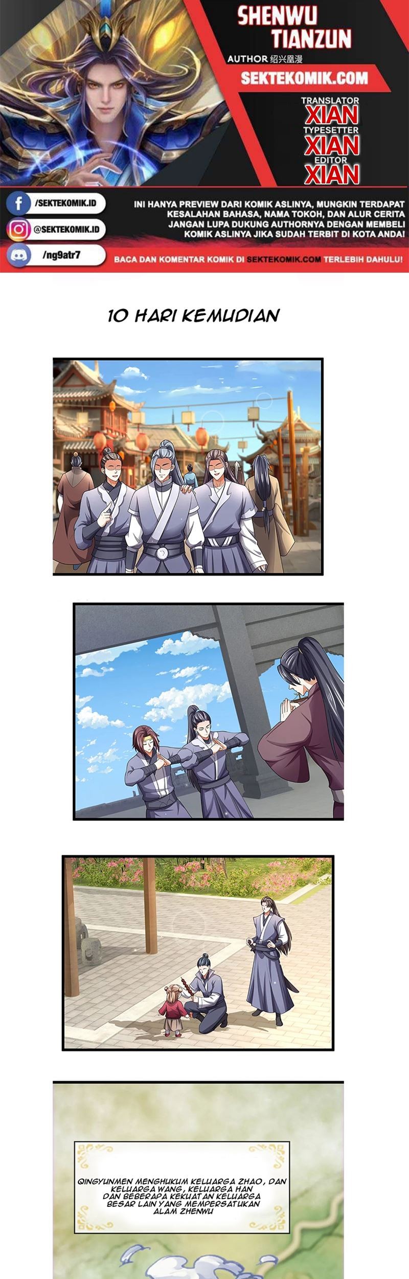 Shenwu Tianzun Chapter 326 - halaman 1