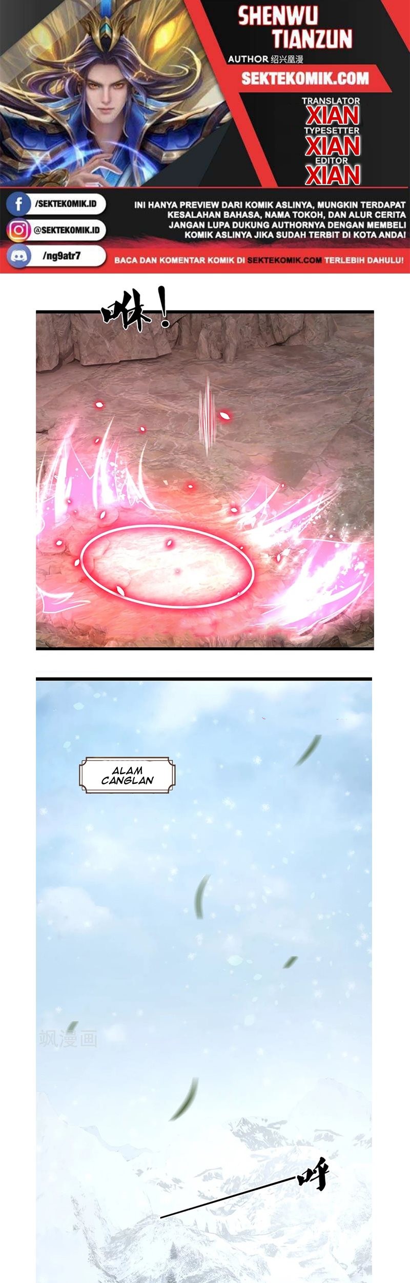 Shenwu Tianzun Chapter 327 - halaman 1