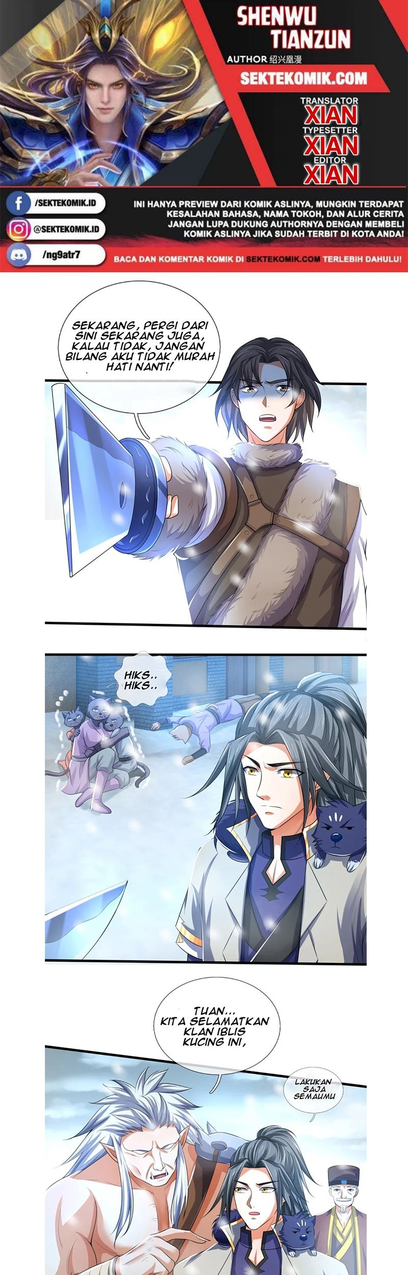 Shenwu Tianzun Chapter 328 - halaman 1