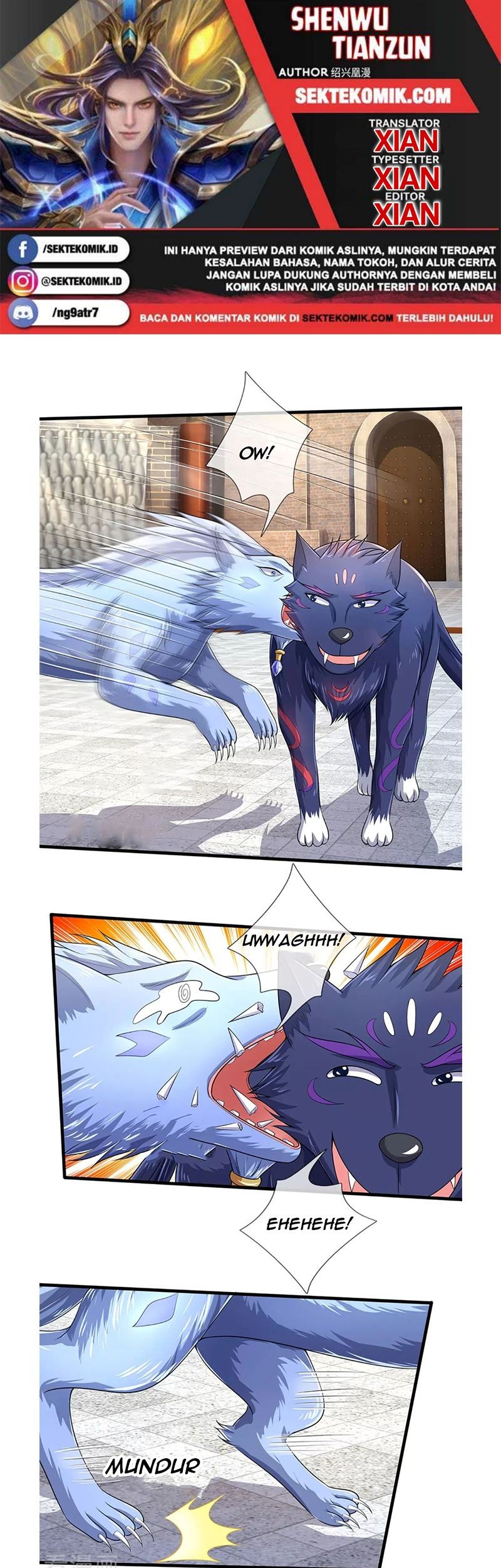 Shenwu Tianzun Chapter 334 - halaman 1