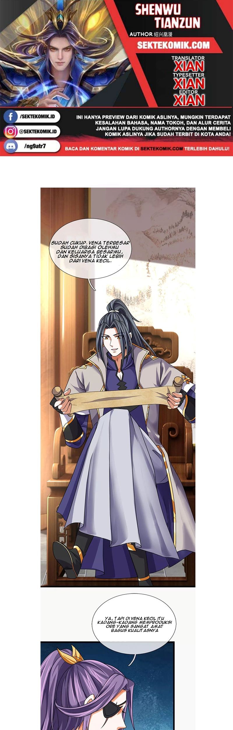 Shenwu Tianzun Chapter 335 - halaman 1