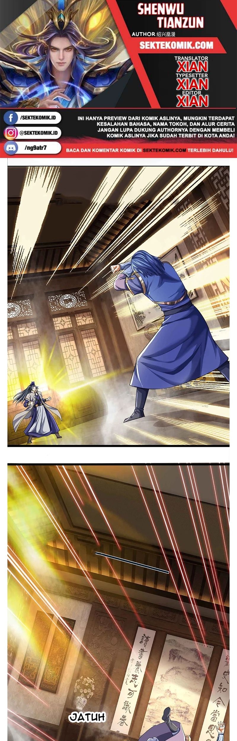Shenwu Tianzun Chapter 341 - halaman 1