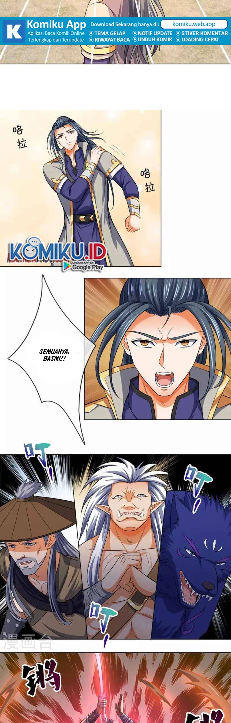 Shenwu Tianzun Chapter 375 - halaman 7