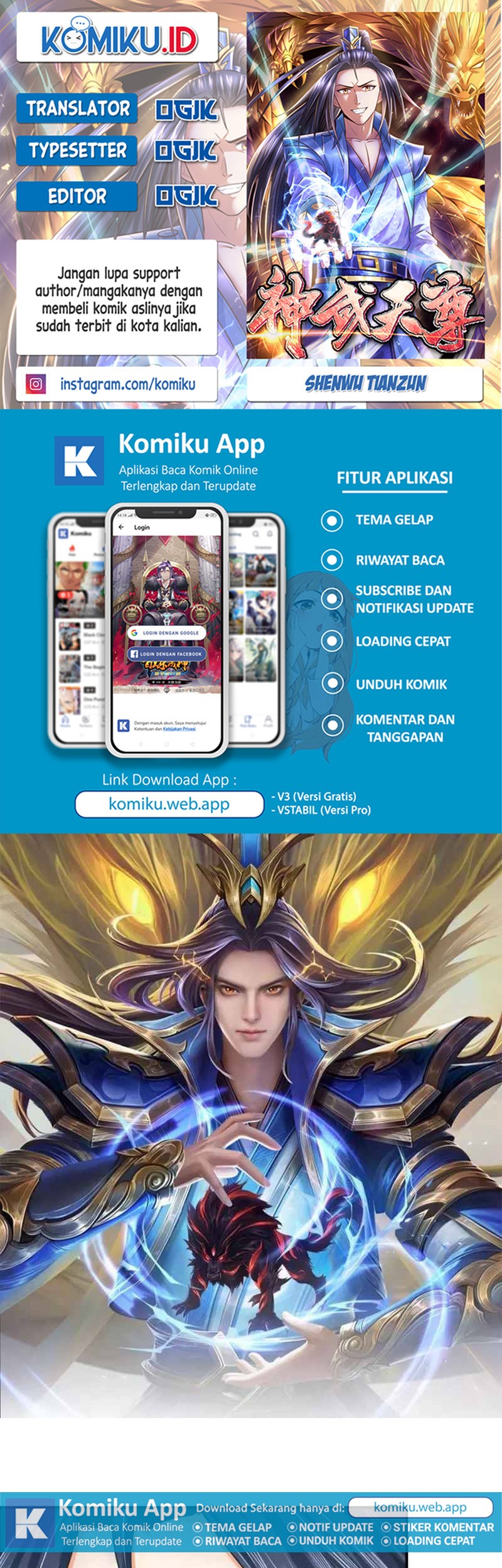 Shenwu Tianzun Chapter 413 - halaman 1