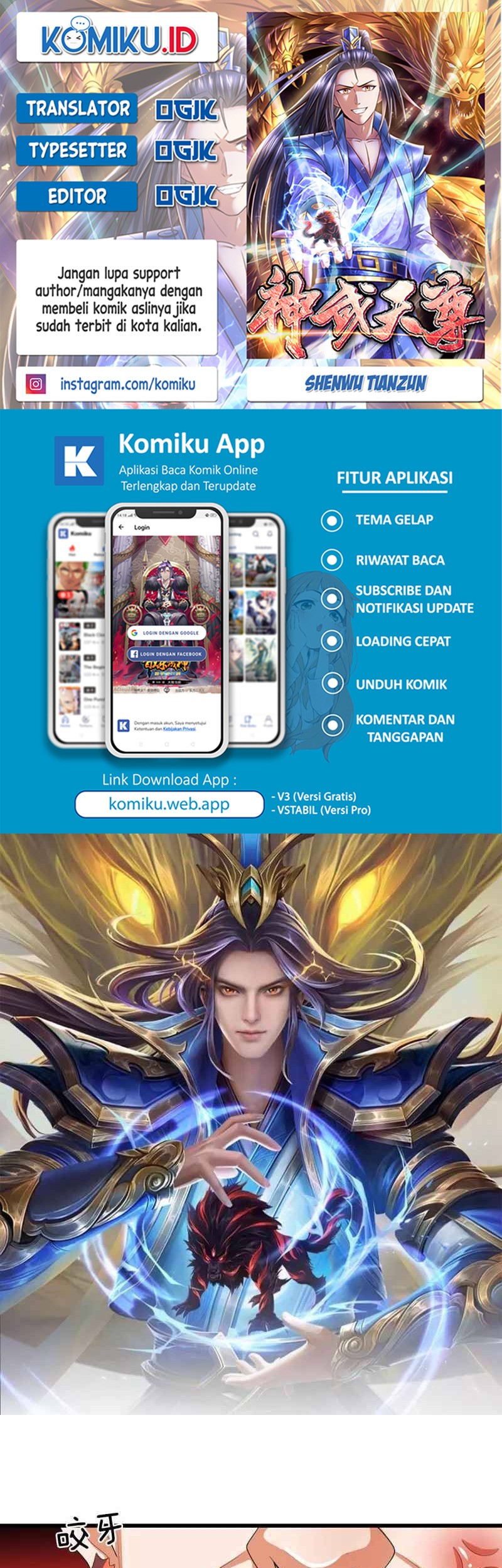 Shenwu Tianzun Chapter 426 - halaman 1