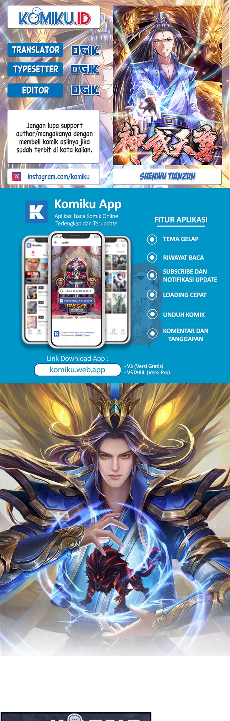 Shenwu Tianzun Chapter 431 - halaman 1