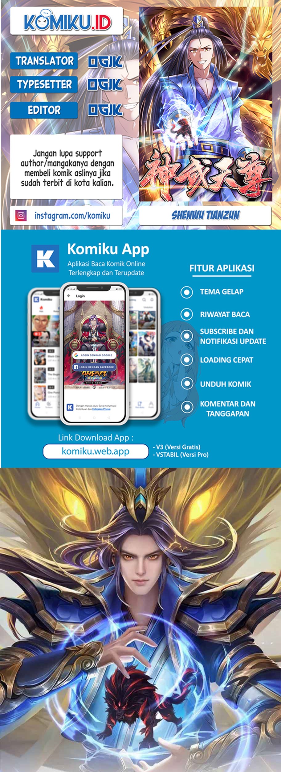 Shenwu Tianzun Chapter 450 - halaman 1