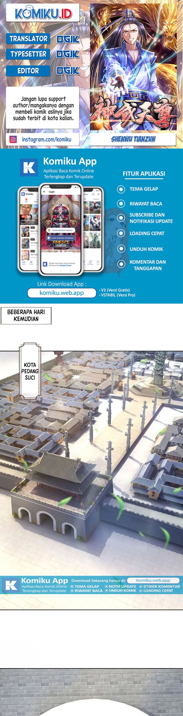 Shenwu Tianzun Chapter 474 - halaman 1