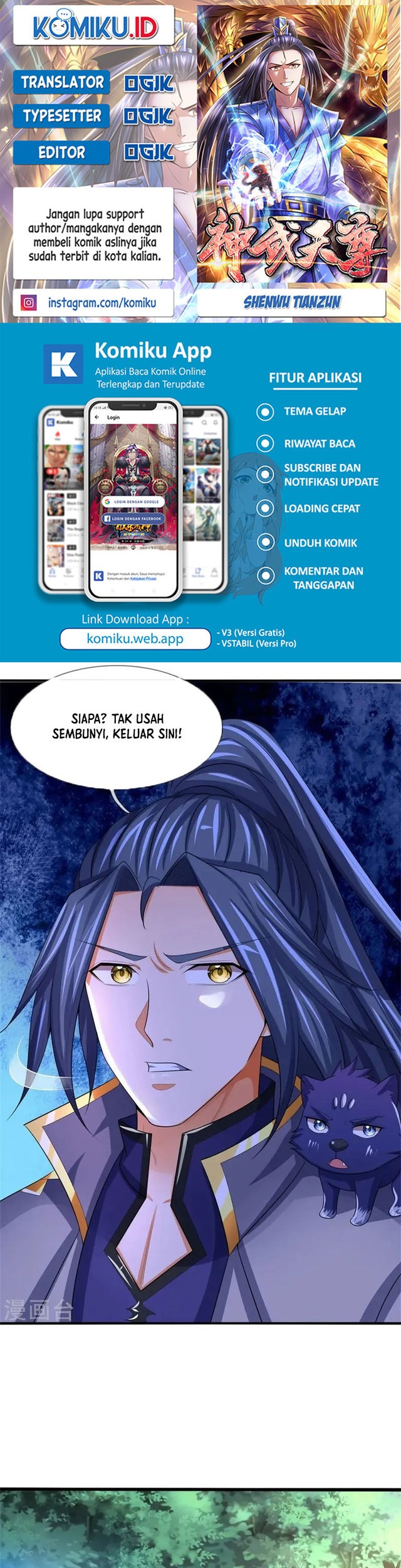 Shenwu Tianzun Chapter 480 - halaman 1