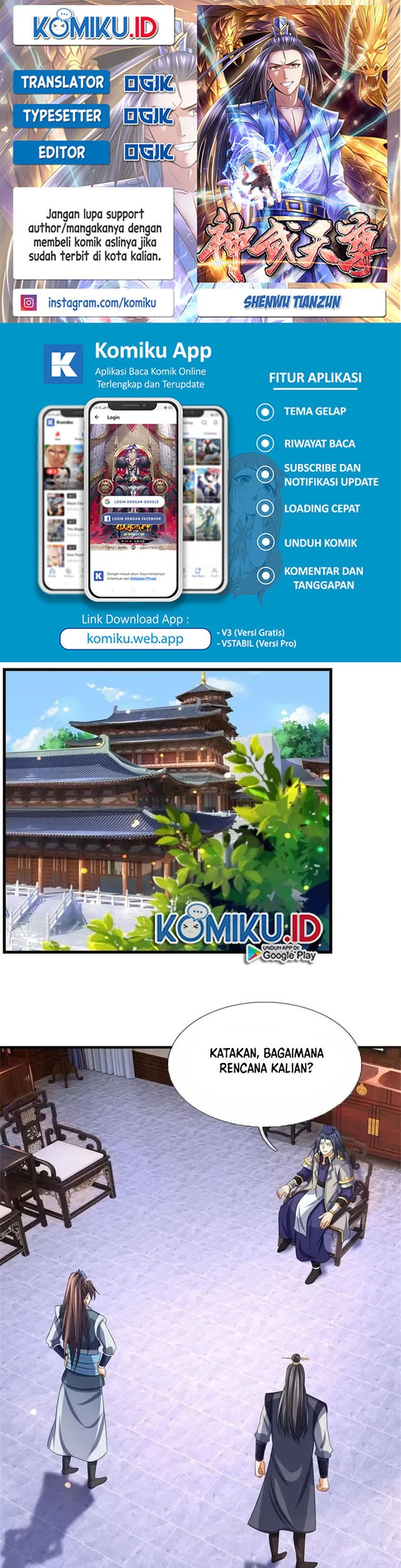 Shenwu Tianzun Chapter 481 - halaman 1