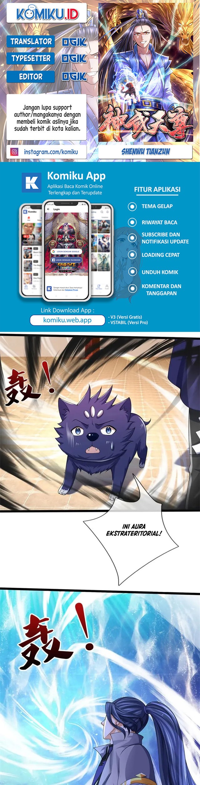 Shenwu Tianzun Chapter 486 - halaman 1