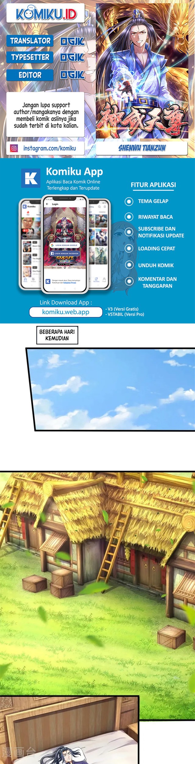 Shenwu Tianzun Chapter 487 - halaman 1