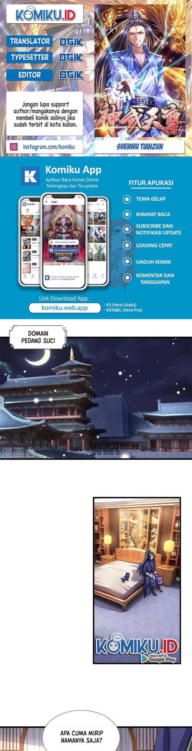 Shenwu Tianzun Chapter 489 - halaman 1