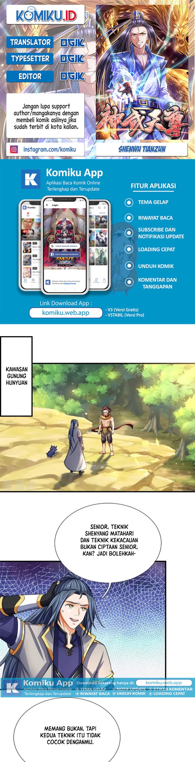 Shenwu Tianzun Chapter 495 - halaman 1