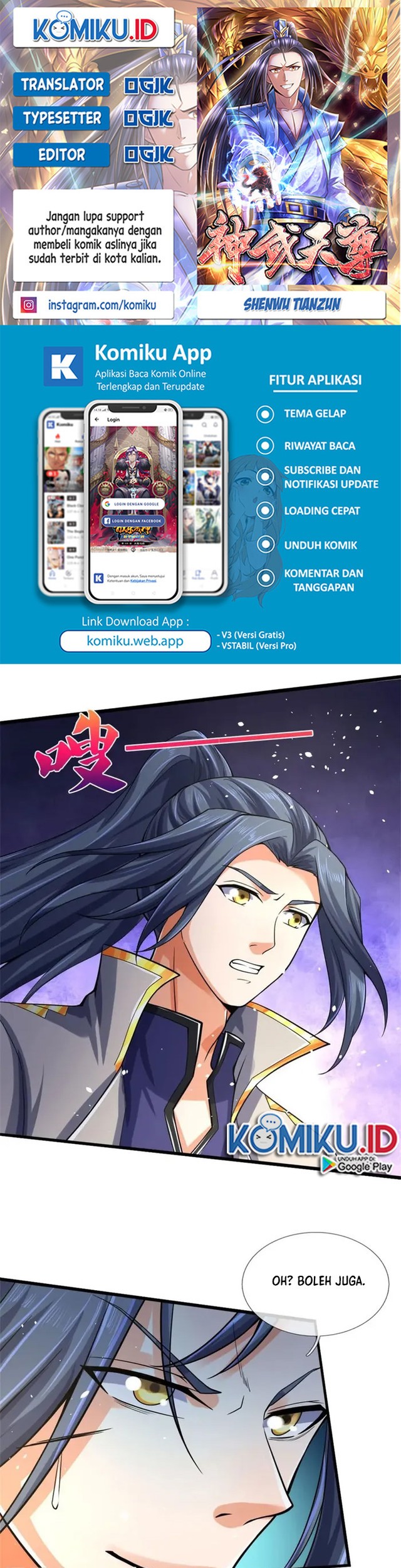 Shenwu Tianzun Chapter 498 - halaman 1