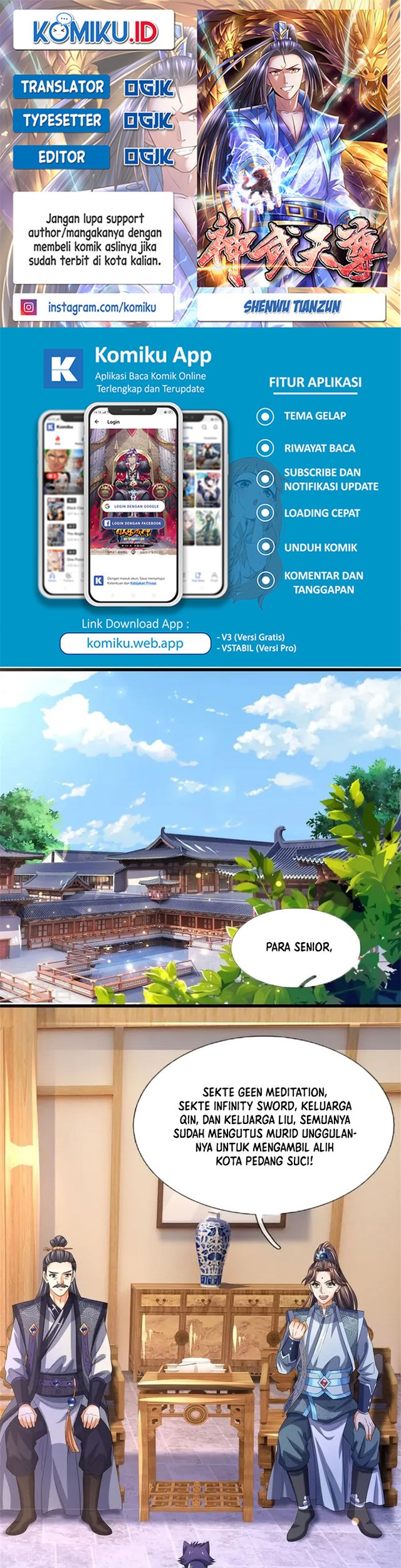 Shenwu Tianzun Chapter 500 - halaman 1