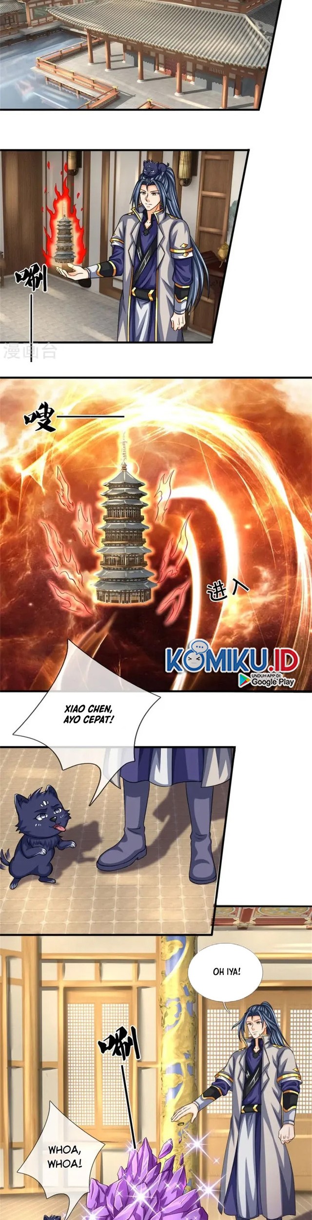 Shenwu Tianzun Chapter 500 - halaman 14