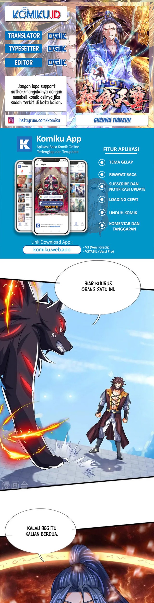 Shenwu Tianzun Chapter 510 - halaman 1