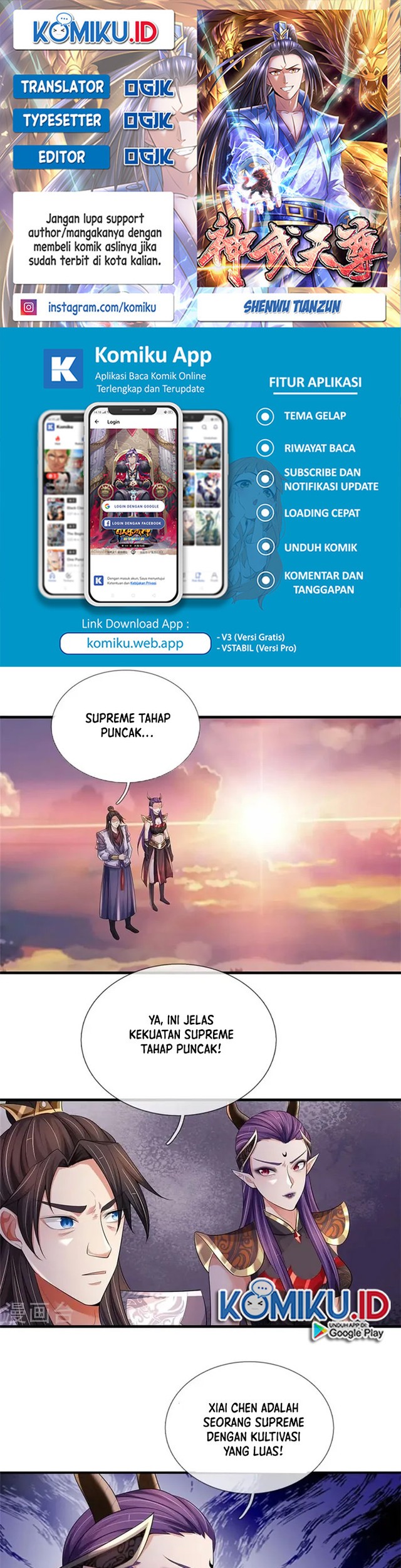 Shenwu Tianzun Chapter 512 - halaman 1