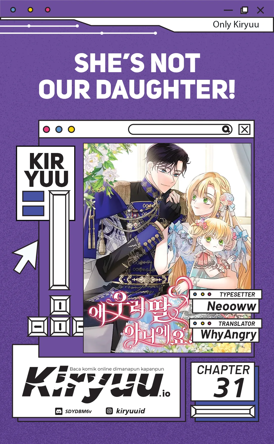 She's Not Our Daughter! Chapter 31 - halaman 1
