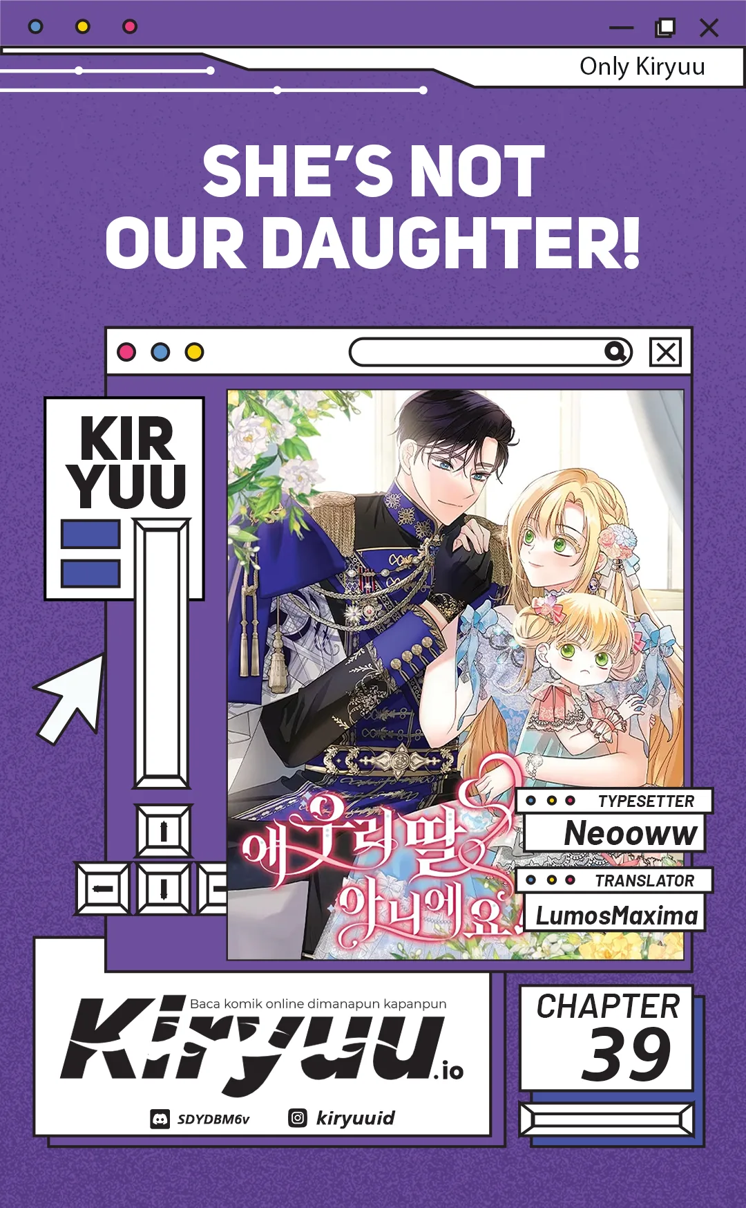 She's Not Our Daughter! Chapter 39 - halaman 1