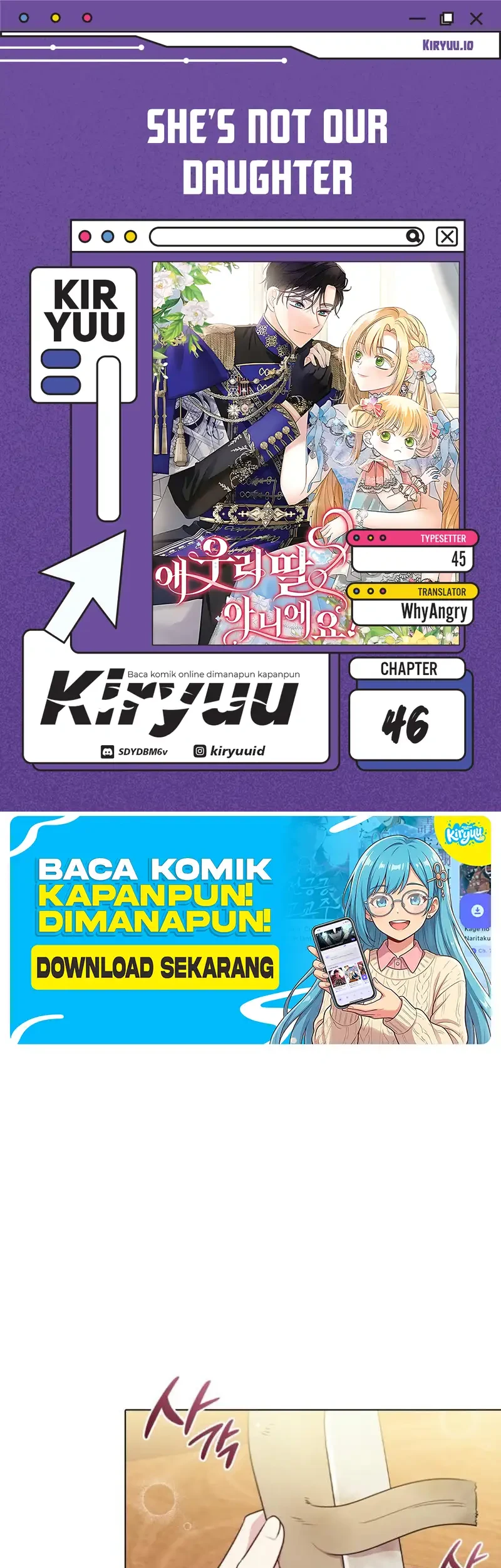 She's Not Our Daughter! Chapter 46 - halaman 1