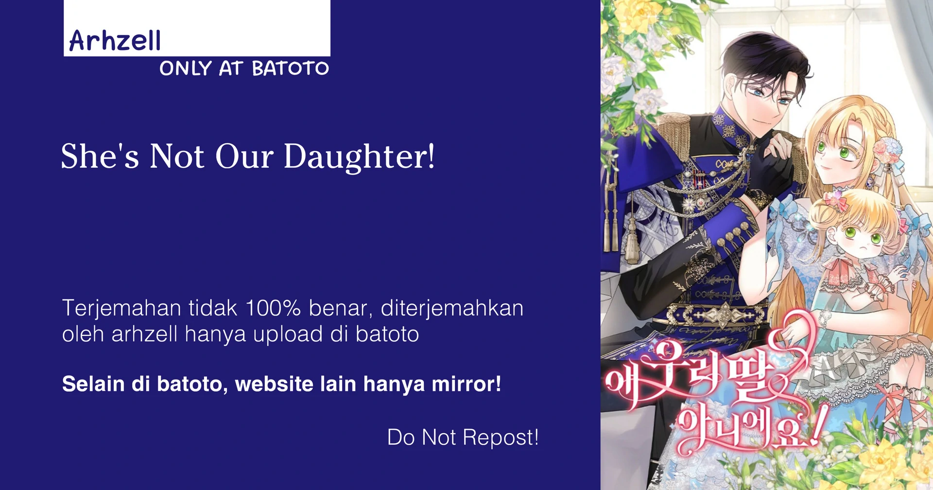 She's Not Our Daughter! Chapter 6 - halaman 1
