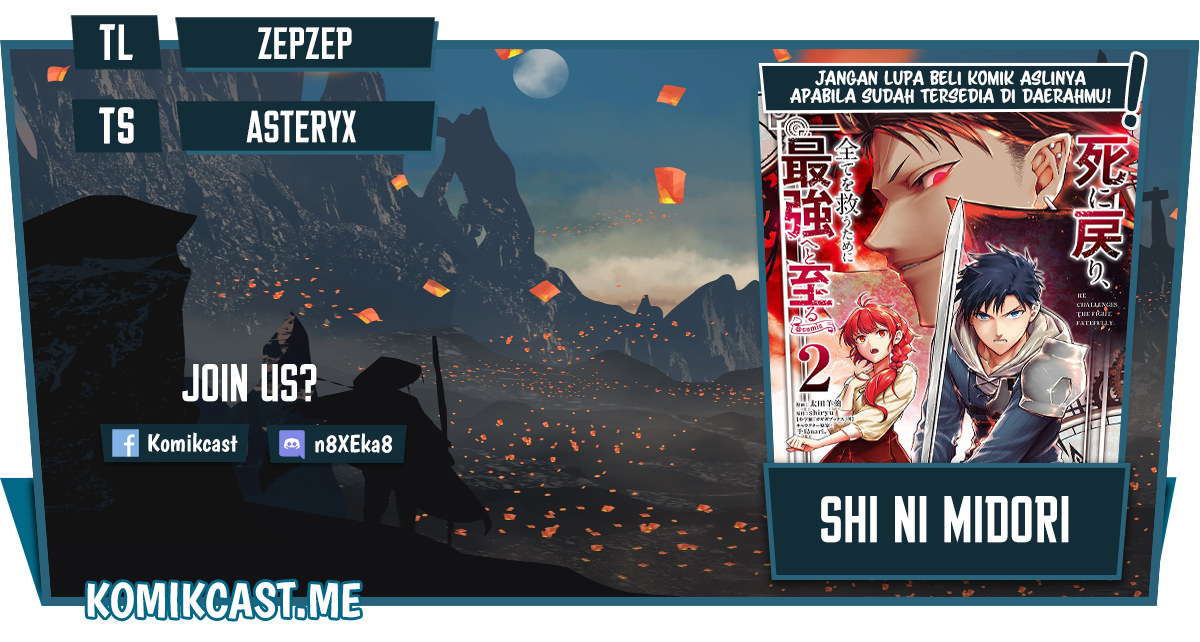 Shi ni Modori, Subete wo Sukuu Tame ni Saikyou He to Itaru Chapter 50 - halaman 1