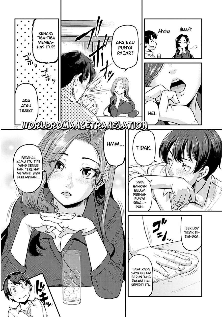 Shigoto Kaeri, Dokushin no Bijin Doushi ni Tanomarete Chapter 1.2 - halaman 4