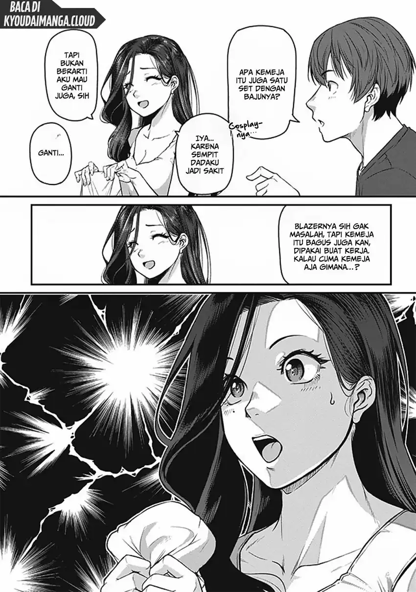 Shigoto Kaeri, Dokushin no Bijin Doushi ni Tanomarete Chapter 14 - halaman 2