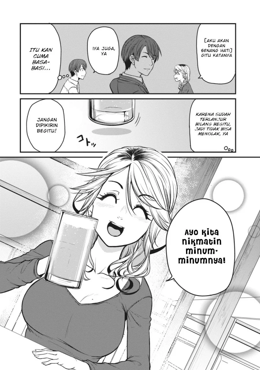 Shigoto Kaeri, Dokushin no Bijin Doushi ni Tanomarete Chapter 16 - halaman 9