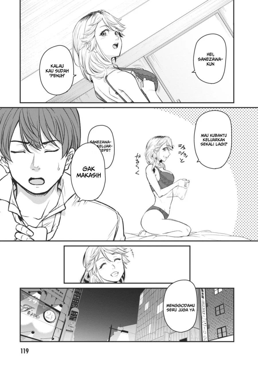 Shigoto Kaeri, Dokushin no Bijin Doushi ni Tanomarete Chapter 17 - halaman 23