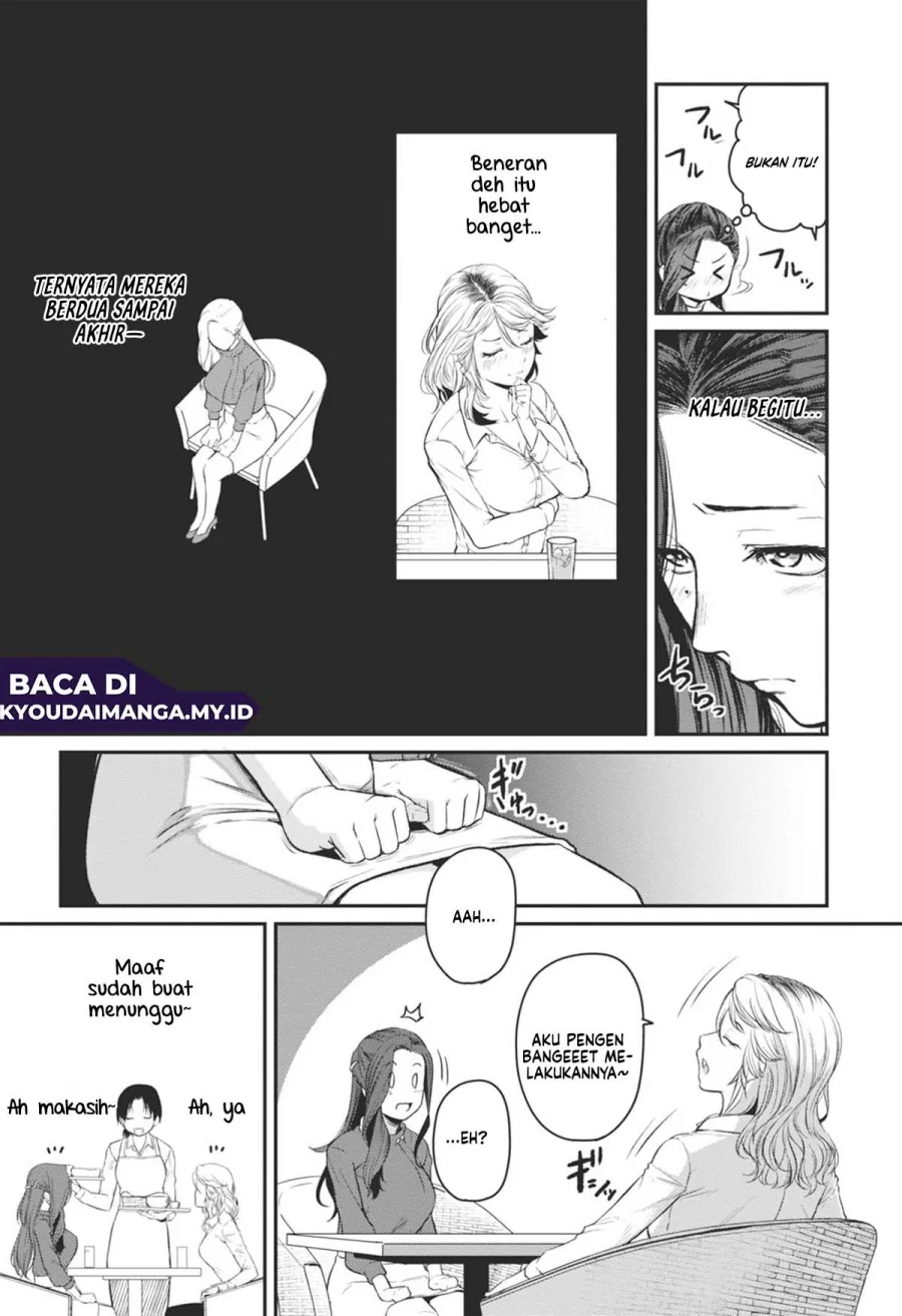Shigoto Kaeri, Dokushin no Bijin Doushi ni Tanomarete Chapter 18 - halaman 19