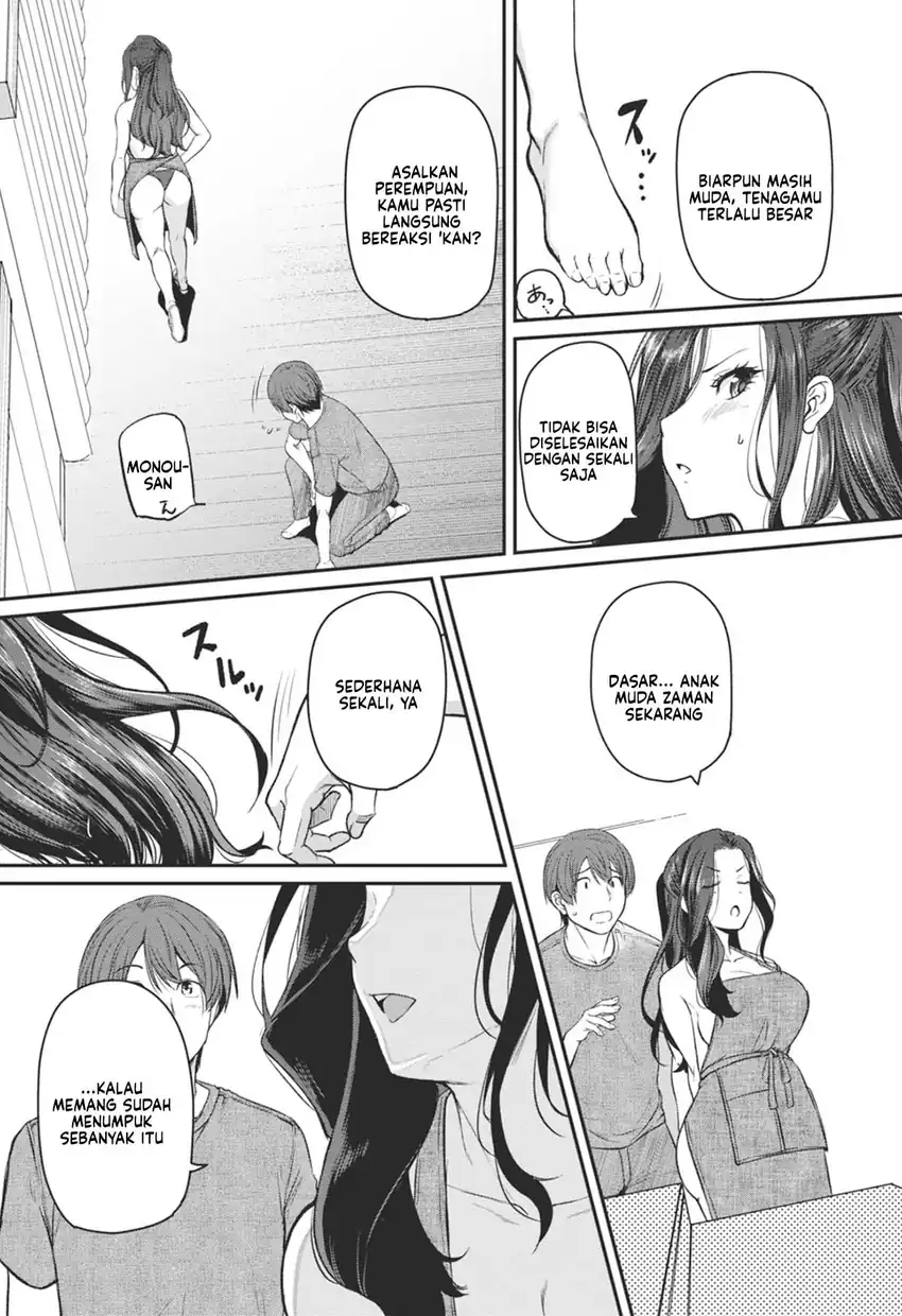Shigoto Kaeri, Dokushin no Bijin Doushi ni Tanomarete Chapter 19 - halaman 17