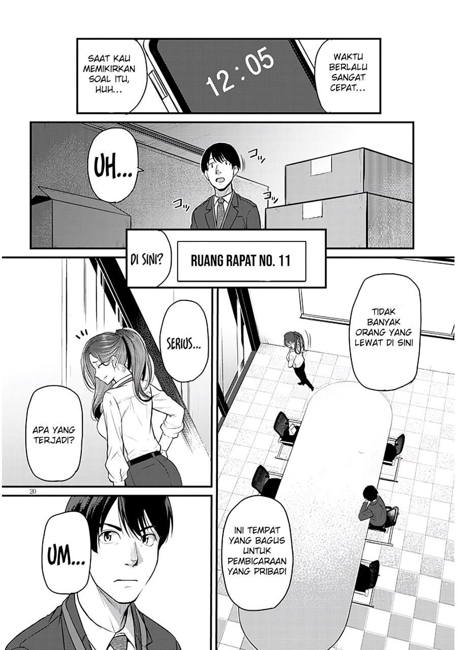 Shigoto Kaeri, Dokushin no Bijin Doushi ni Tanomarete Chapter 2 - halaman 22
