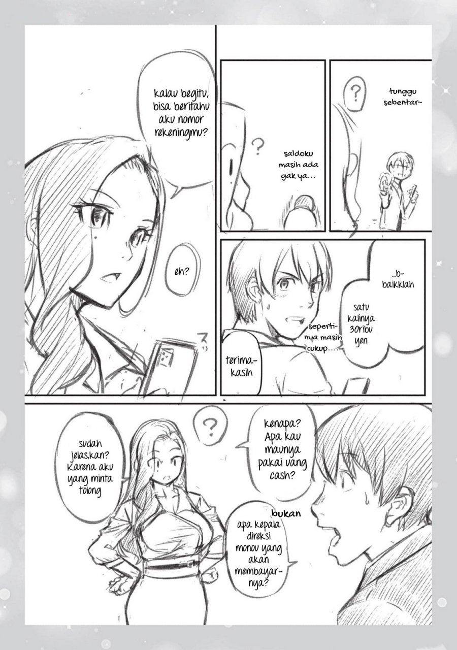 Shigoto Kaeri, Dokushin no Bijin Doushi ni Tanomarete Chapter 4.5 - halaman 3