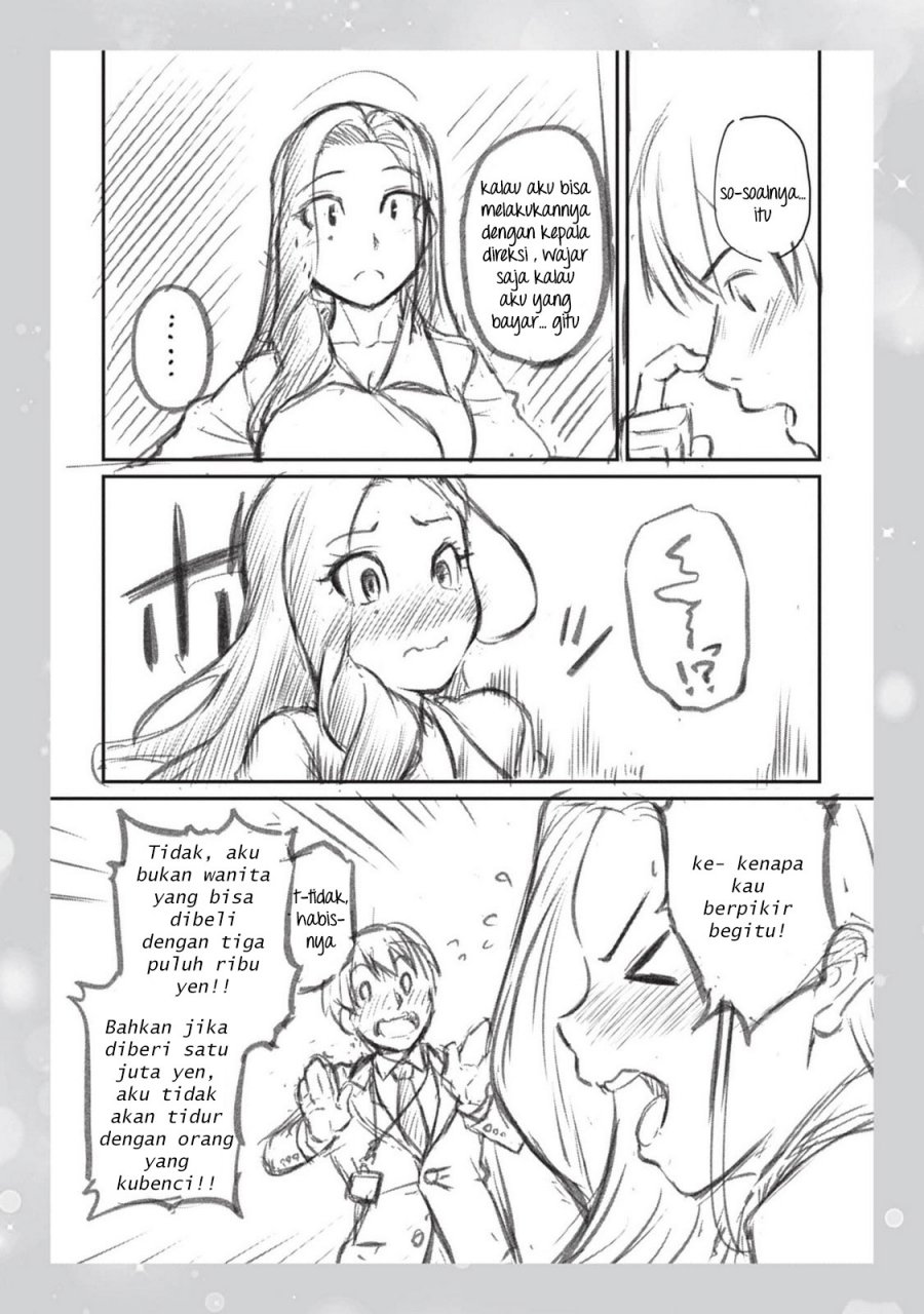 Shigoto Kaeri, Dokushin no Bijin Doushi ni Tanomarete Chapter 4.5 - halaman 4