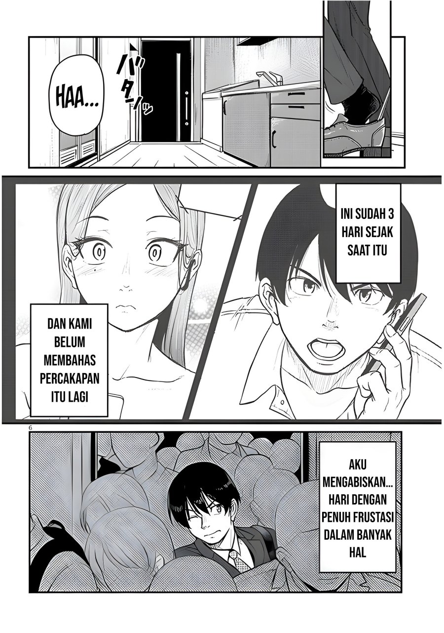 Shigoto Kaeri, Dokushin no Bijin Doushi ni Tanomarete Chapter 4 - halaman 8