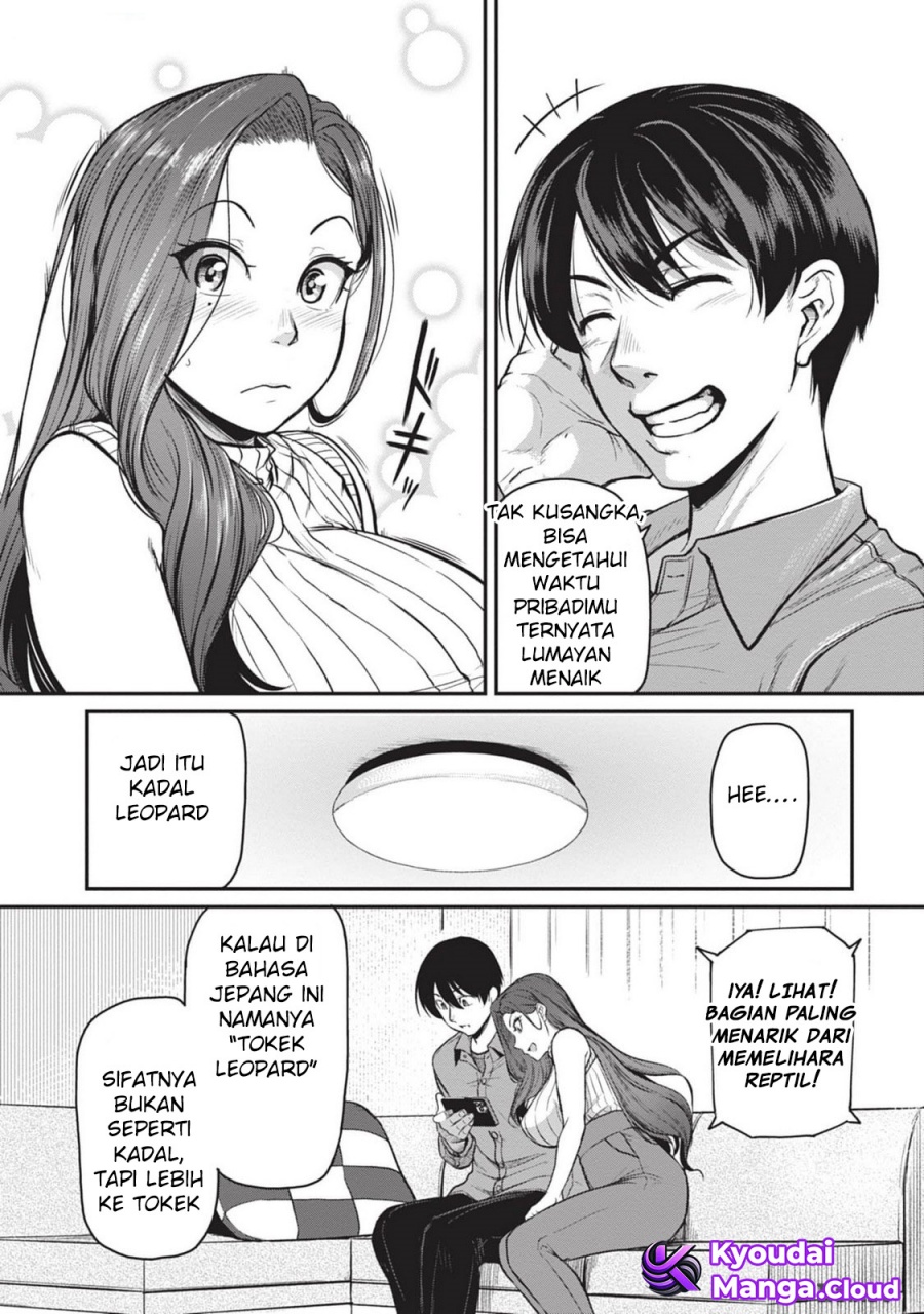 Shigoto Kaeri, Dokushin no Bijin Doushi ni Tanomarete Chapter 5 - halaman 17