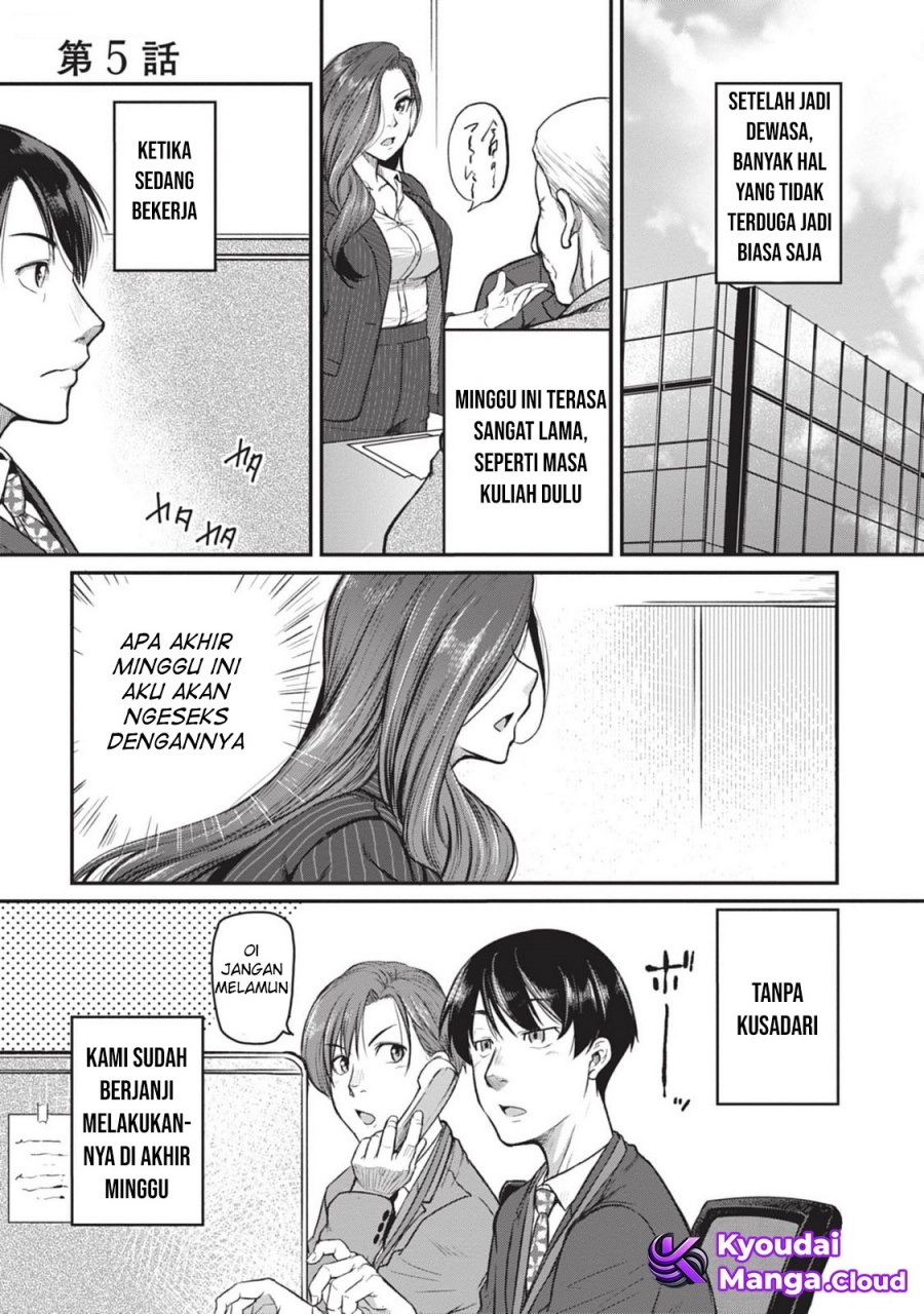 Shigoto Kaeri, Dokushin no Bijin Doushi ni Tanomarete Chapter 5 - halaman 2