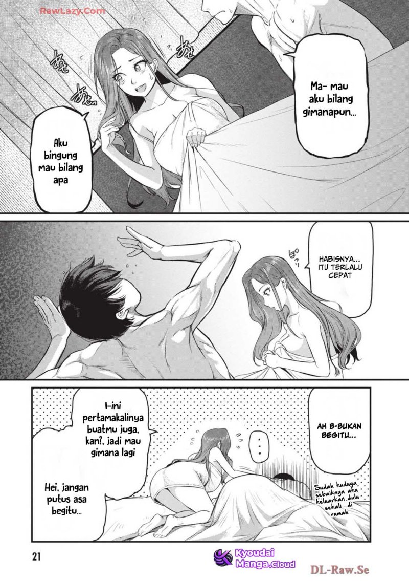 Shigoto Kaeri, Dokushin no Bijin Doushi ni Tanomarete Chapter 6 - halaman 22