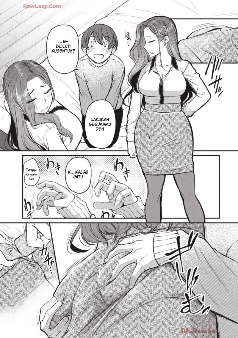 Shigoto Kaeri, Dokushin no Bijin Doushi ni Tanomarete Chapter 9 - halaman 3