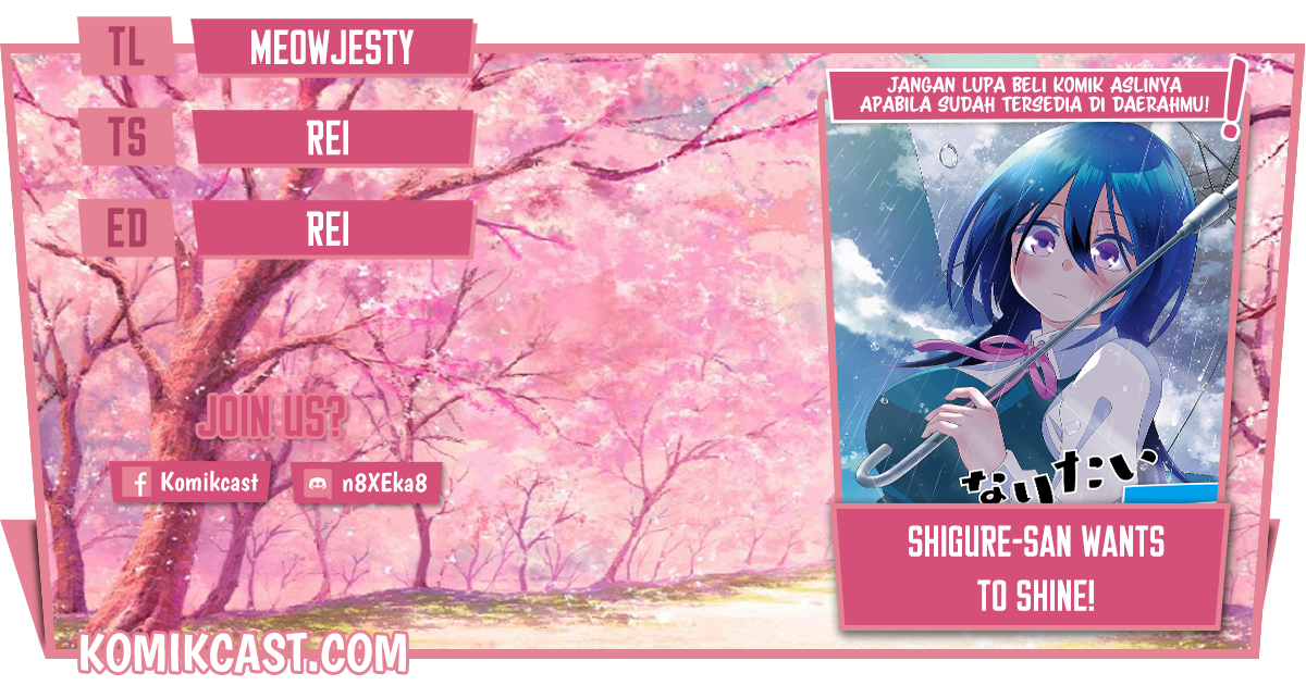 Shigure-san Wants To Shine! Chapter 1 - halaman 1