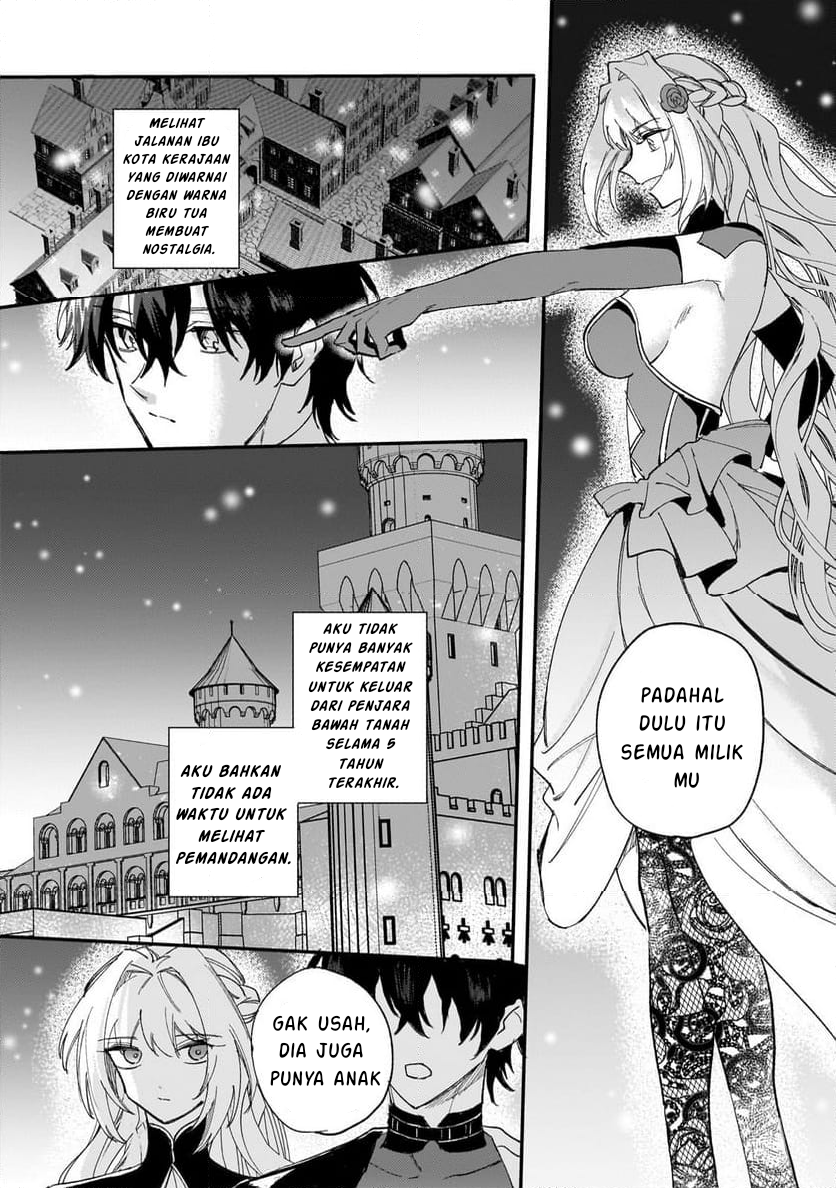 Shiitagerareta Tsuihou Oujo wa, Tensei shita Densetsu no Majo deshita: Mukae ni Koraretemo Komarimasu. Juuboku to no Ohirune wo Jama shinaide Kudasai Chapter 7.1 - halaman 5