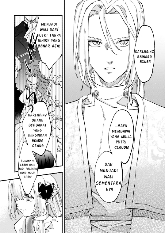 Shiitagerareta Tsuihou Oujo wa, Tensei shita Densetsu no Majo deshita: Mukae ni Koraretemo Komarimasu. Juuboku to no Ohirune wo Jama shinaide Kudasai Chapter 9.1 - halaman 6